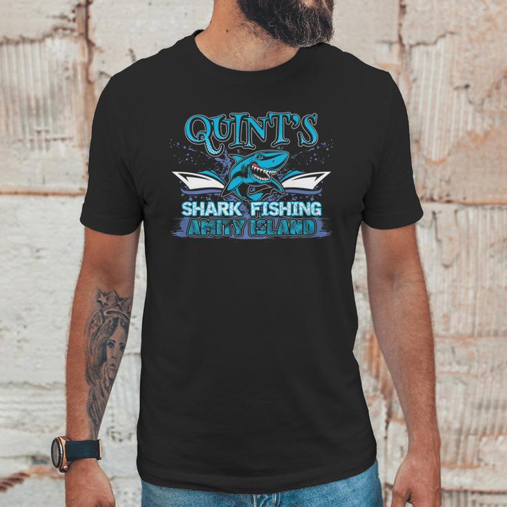 Quints Shark Fishing 10532 Unisex T-Shirt Gifts for Him