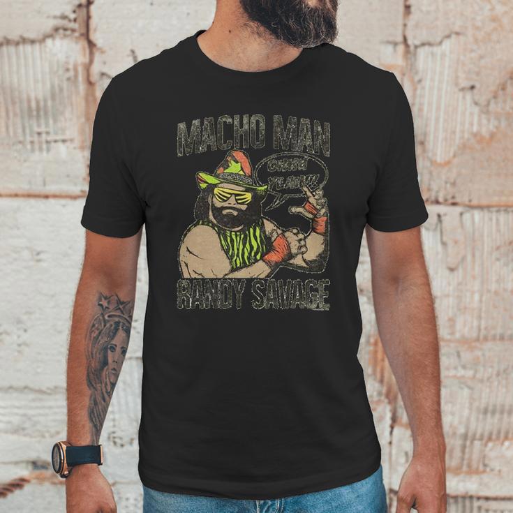 Randy Macho Man Savage Oh Yeah Graphic Unisex T-Shirt Gifts for Him