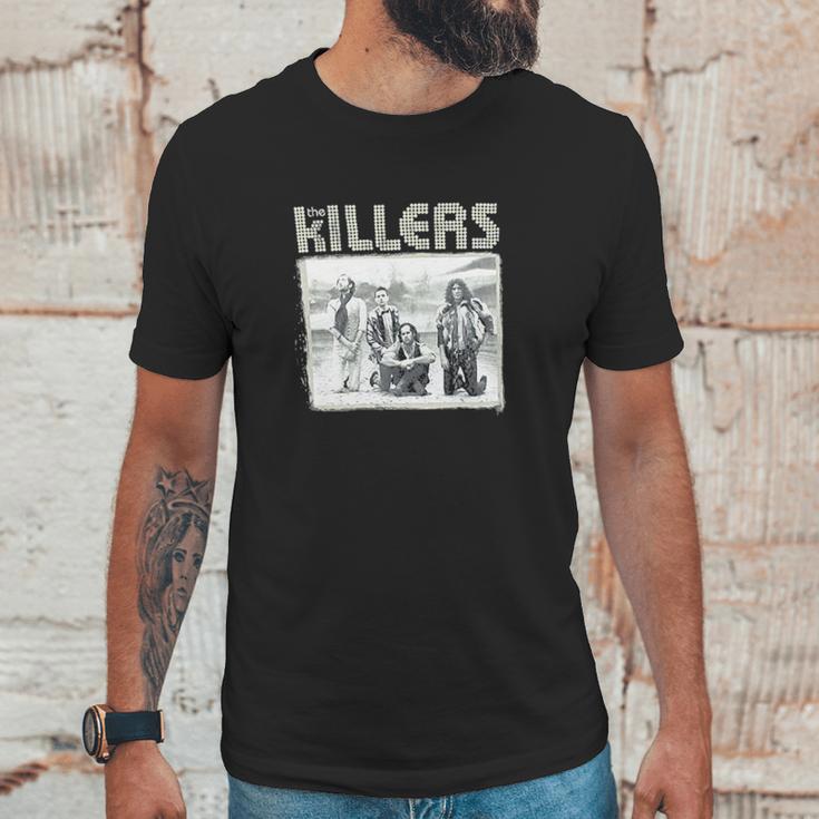 Real Swag Inc The Killers Band Photo Image Black Unisex T-Shirt Gifts for Him