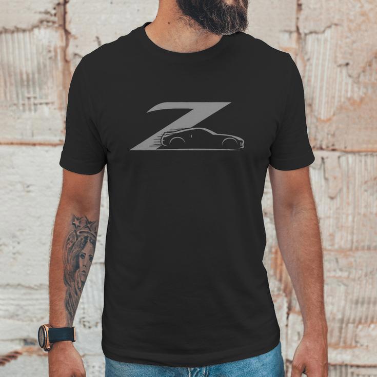 Retro 350Z Car Mono Art Unisex T-Shirt Gifts for Him