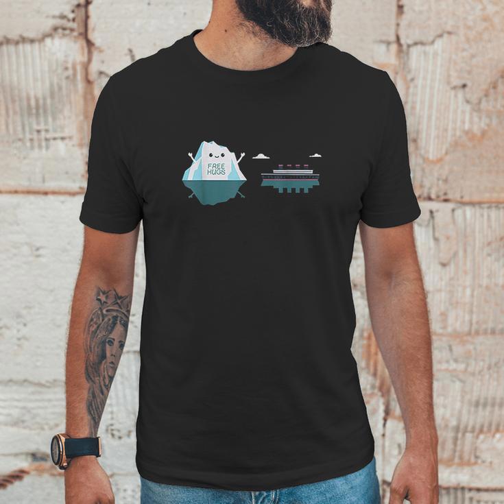 Retro Funny Titanic Cruise Ship Iceberg Unisex T-Shirt Gifts for Him