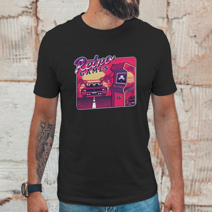 Retro Gaming Arcade Unisex T-Shirt Gifts for Him