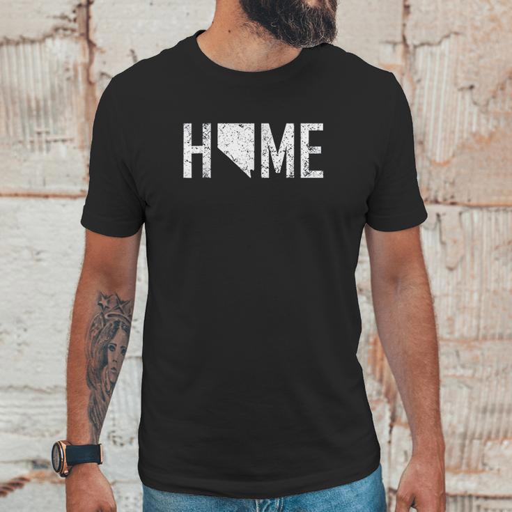 Retro Nevada Las Vegas Is Home Unisex T-Shirt Gifts for Him