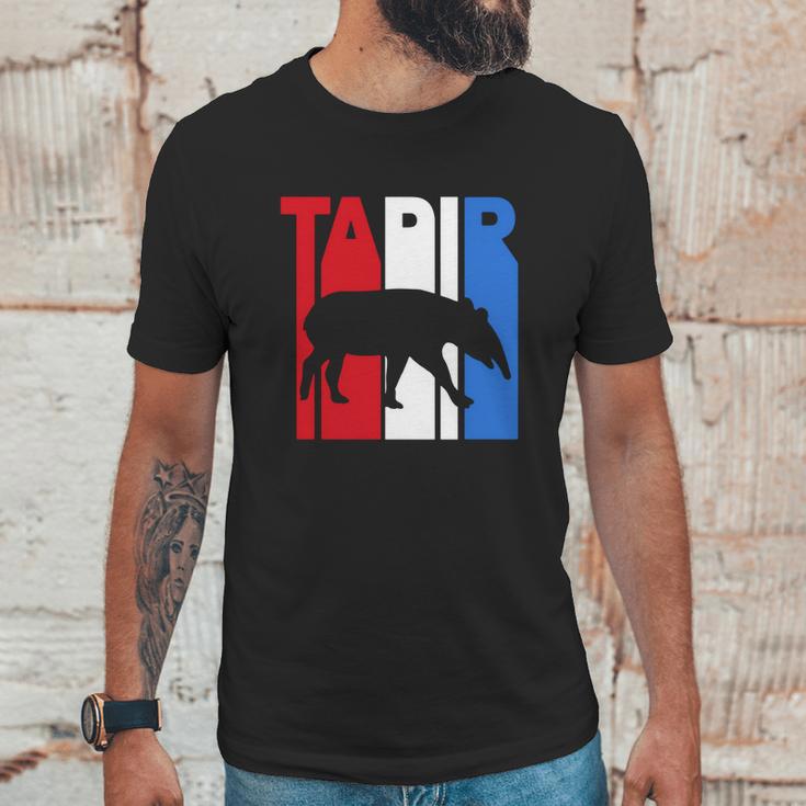 Retro Rwnb Tapir Silhouette T-Shirt Unisex T-Shirt Gifts for Him