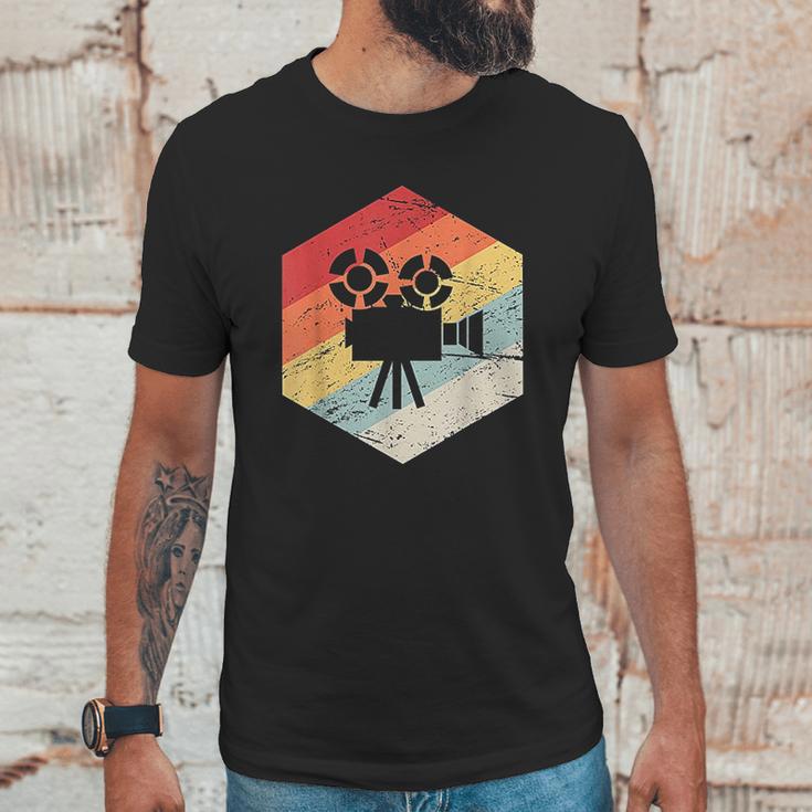 Retro Vintage Camera Filmmaker Unisex T-Shirt Gifts for Him