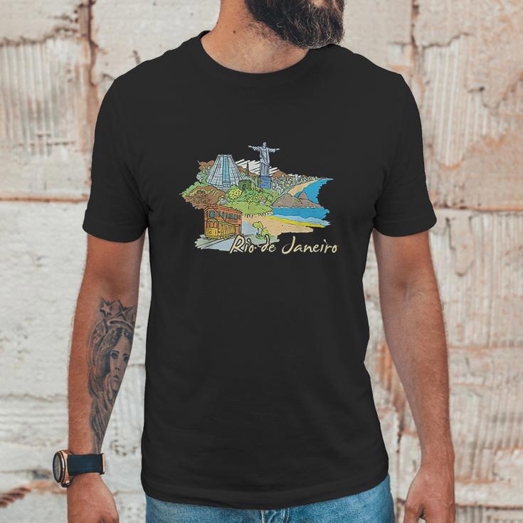 Rio De Janeiro Tourist Unisex T-Shirt Gifts for Him