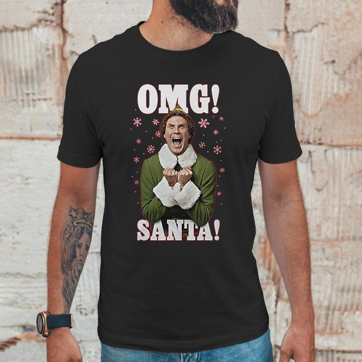 Ripple Junction Elf Buddy Omg Santa Unisex T-Shirt Gifts for Him