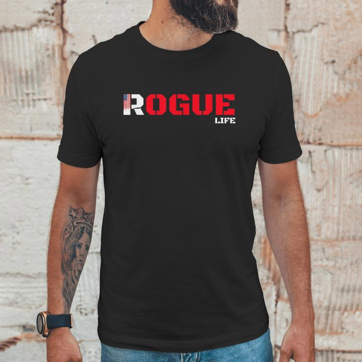 Rogue Funny Gift Cool Military Style Armed Forces Bad Boy Gift Unisex T-Shirt Gifts for Him