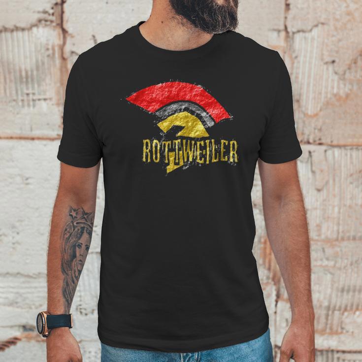 Rottweiler Spartan Unisex T-Shirt Gifts for Him