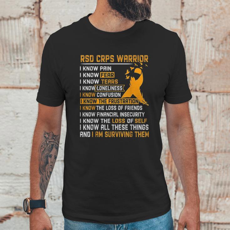 Rsd Crps Warrior Unisex T-Shirt Gifts for Him