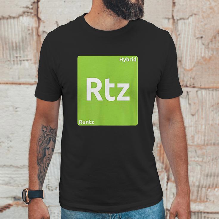 Runtz Hybrid Cannabis Strain Periodic Table Unisex T-Shirt Gifts for Him