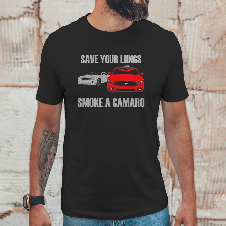 Save Your Lungs A Camaro Unisex T-Shirt Gifts for Him