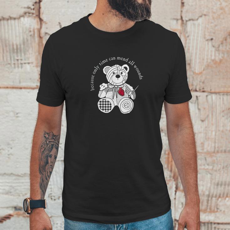 Scp2295 The Bear With A Heart Of Patchwork Scp Unisex T-Shirt Gifts for Him