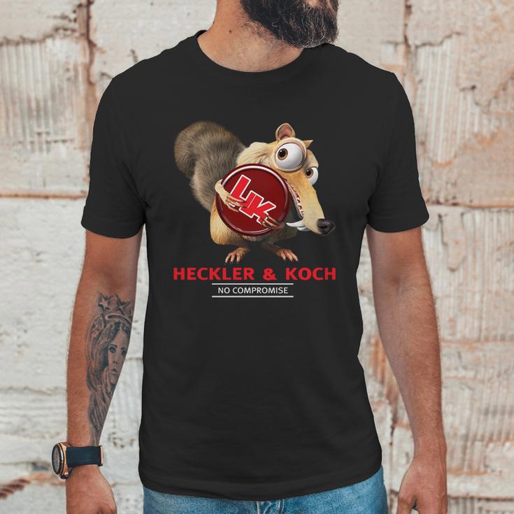 Scrat With Heckler And Koch Unisex T-Shirt Gifts for Him