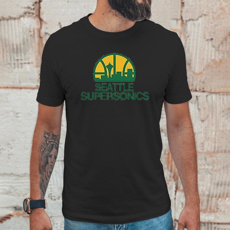 Seattle Supersonics Basketball Unisex T-Shirt Gifts for Him