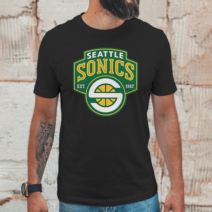 Seattle Supersonics Men Unisex T-Shirt Gifts for Him