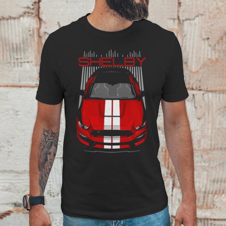 Shelby Gt350 Red Unisex T-Shirt Gifts for Him