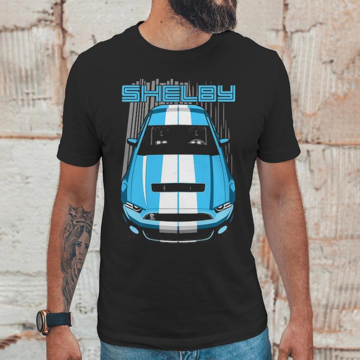 Shelby Gt500 S197 Grabber Blue Unisex T-Shirt Gifts for Him