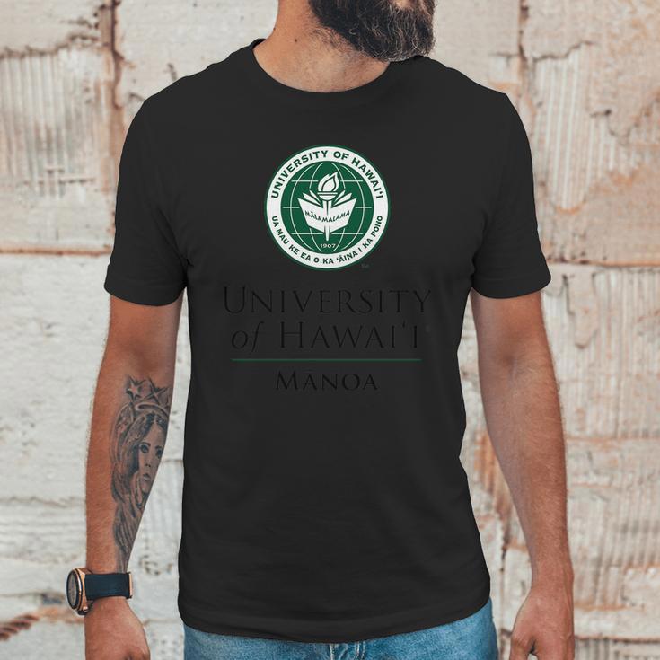 Simple Logo University Of Hawaii Manoa 2020 Unisex T-Shirt Gifts for Him