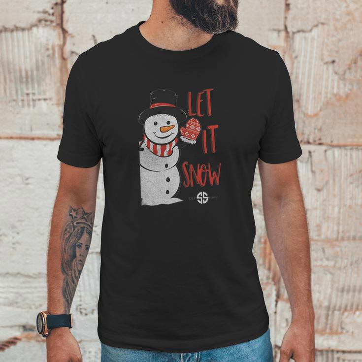 Simply Southern Let It Snow Unisex T-Shirt Gifts for Him