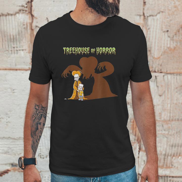 The Simpsons Treehouse Of Horror Dracula Burns And Bart Unisex T-Shirt Gifts for Him