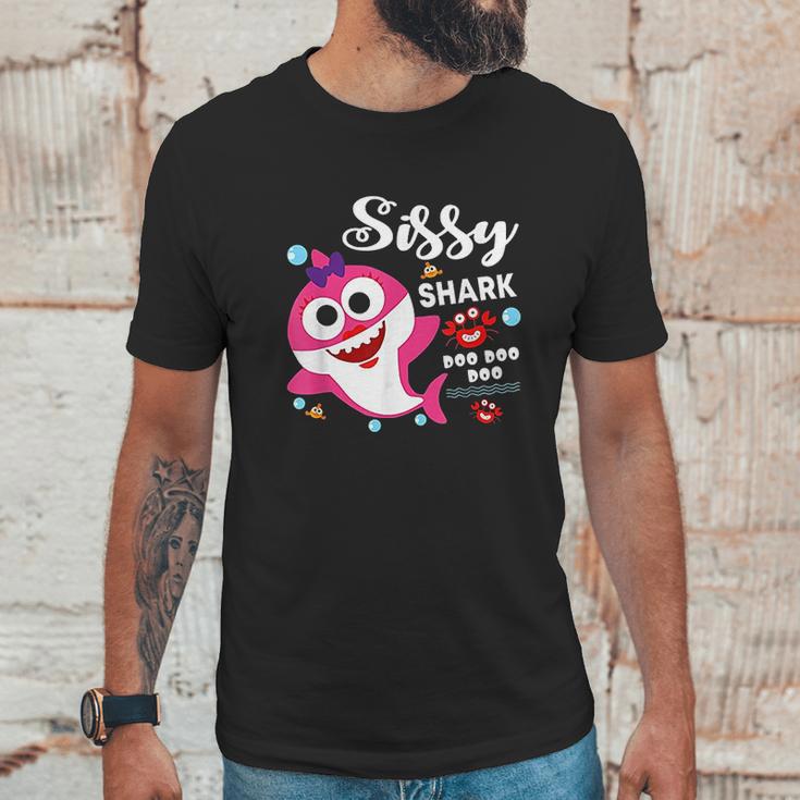 Sissy Shark Doo Doo Doo Matching Family Shark Unisex T-Shirt Gifts for Him