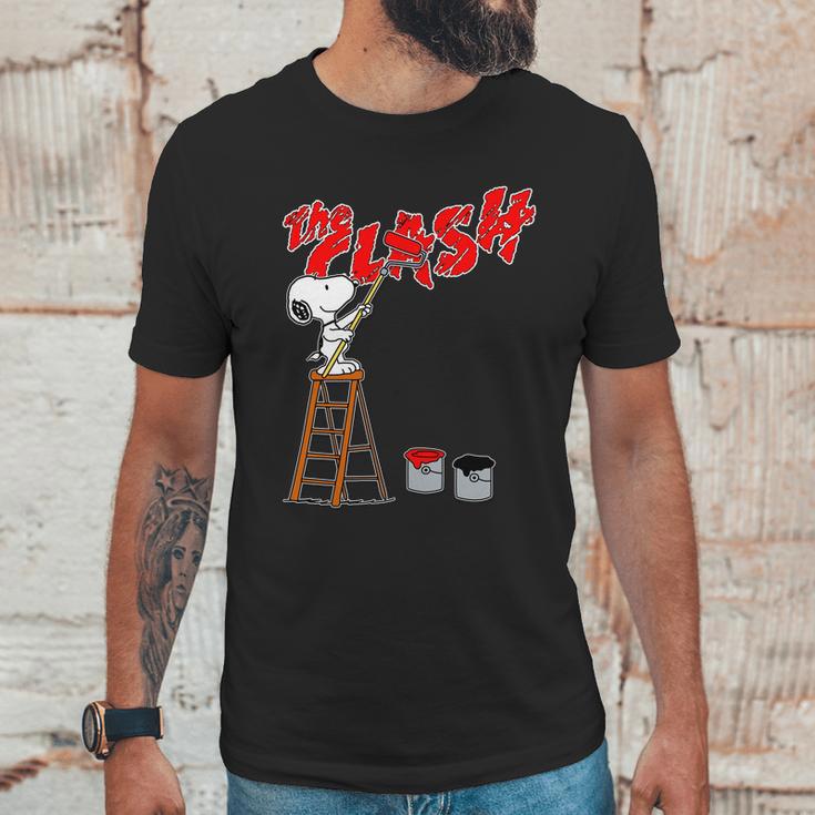 Snoopy Paints The Clash Unisex T-Shirt Gifts for Him