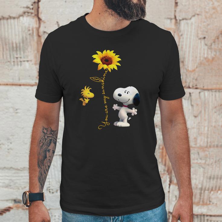 Snoopy And Woodstock You Are My Sunshine Unisex T-Shirt Gifts for Him