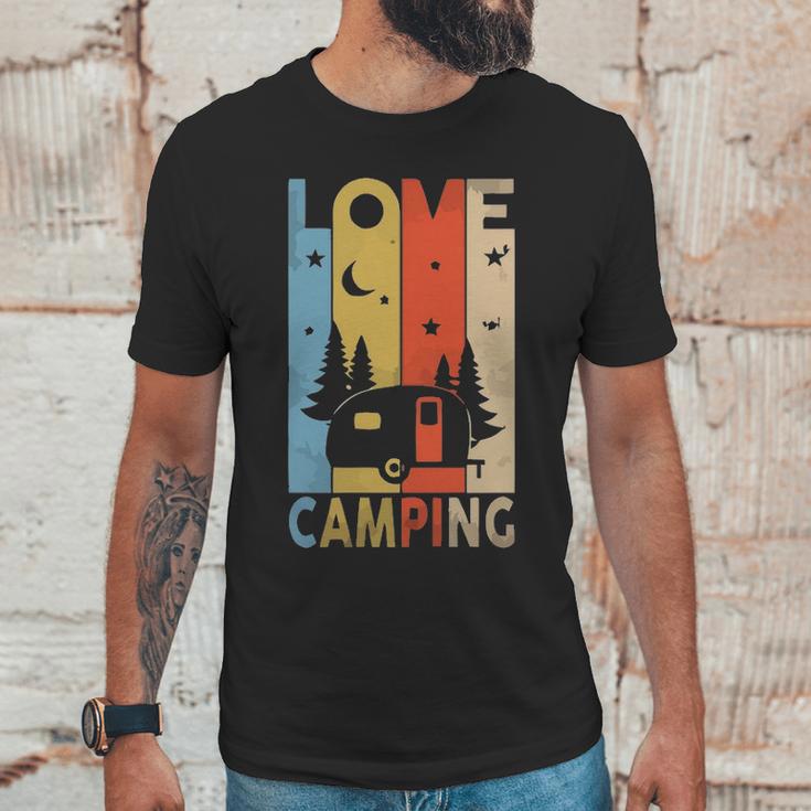 Social Distancing Corona Quarantine Camping Unisex T-Shirt Gifts for Him