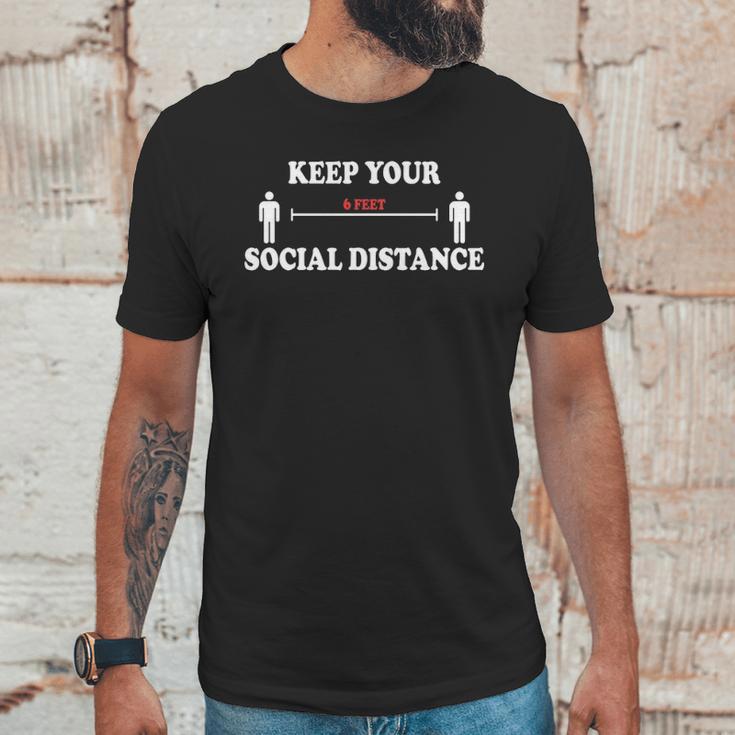 Social Distancing Social Distance Anti Disease Unisex T-Shirt Gifts for Him