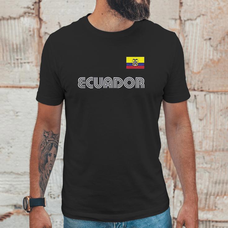 Spiritforged Apparel Ecuador Soccer Jersey Unisex T-Shirt Gifts for Him