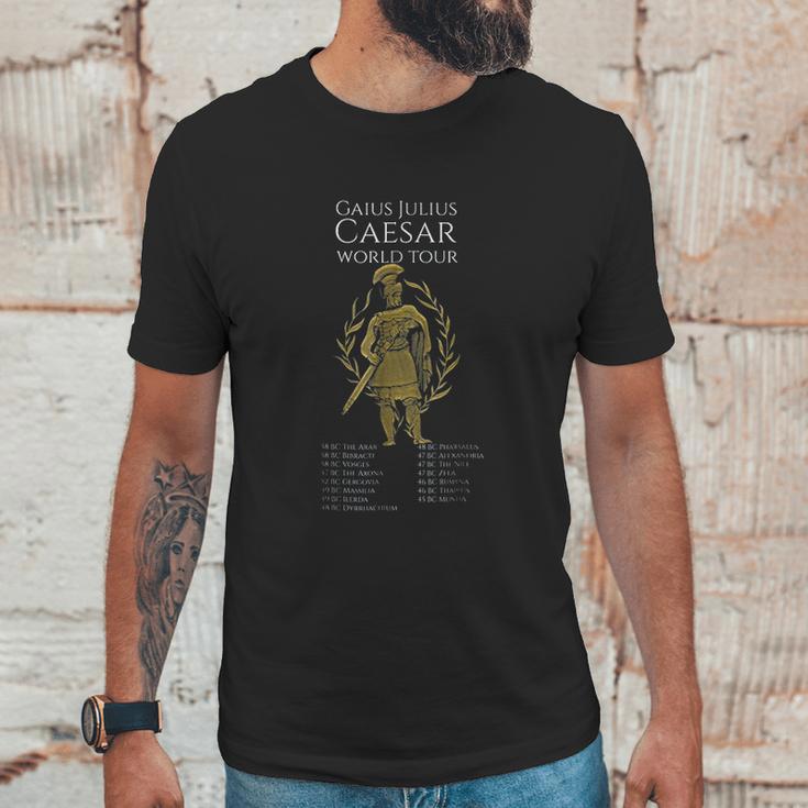 Spqr History Gaius Julius Caesar World Tour Unisex T-Shirt Gifts for Him