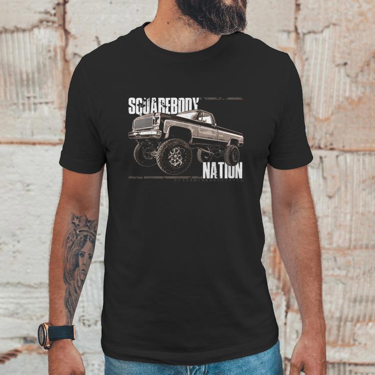 Squarebody Classic Square Body Unisex T-Shirt Gifts for Him