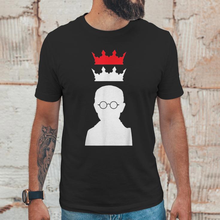 St Maximilian Kolbe Two Crowns Catholic Saint Gifts Poland Unisex T-Shirt Gifts for Him