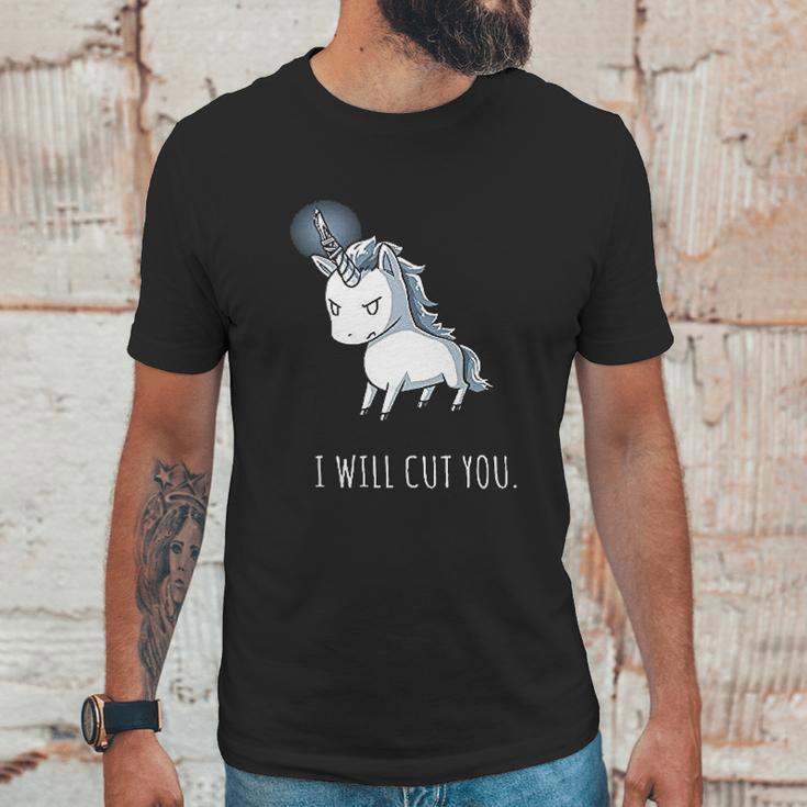 Stabby The Unicorn I Will Cut You Unisex T-Shirt Gifts for Him