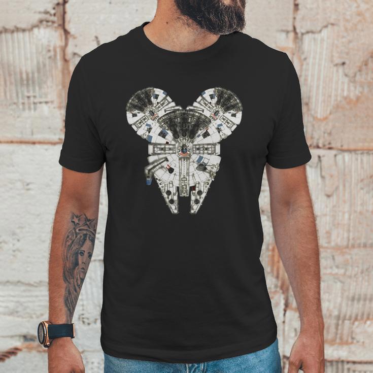 Star Wars Mousenium Falcon Unisex T-Shirt Gifts for Him