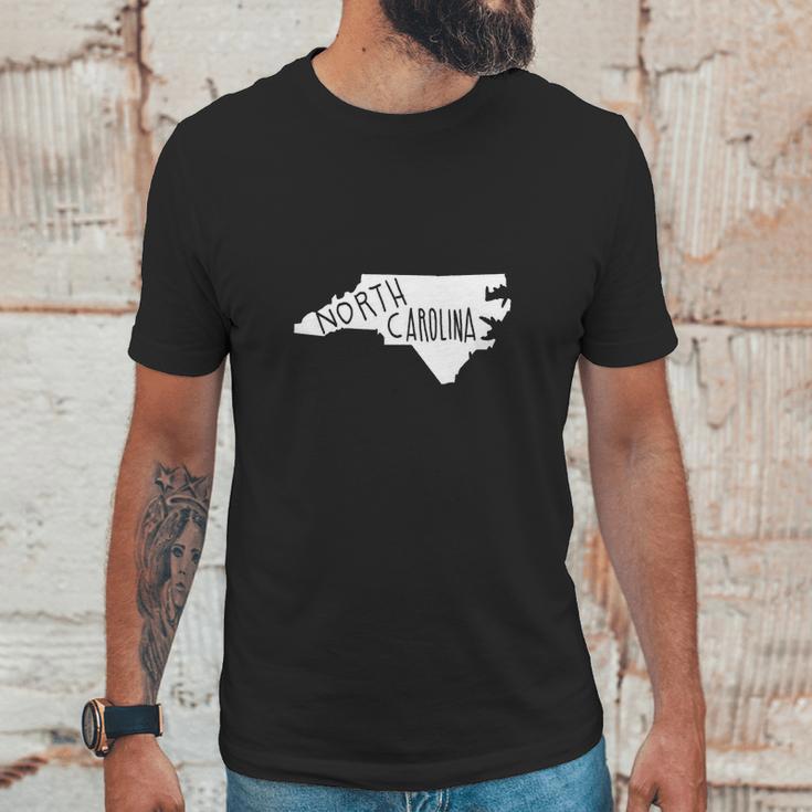 The State Of North Carolina No Color Unisex T-Shirt Gifts for Him