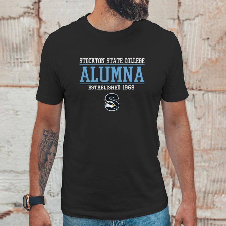 Stockton State College Alumna Unisex T-Shirt Gifts for Him