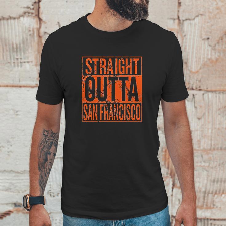 Straight Outta Hometown Fan Team Pride Fantasy Baseball Fans Unisex T-Shirt Gifts for Him