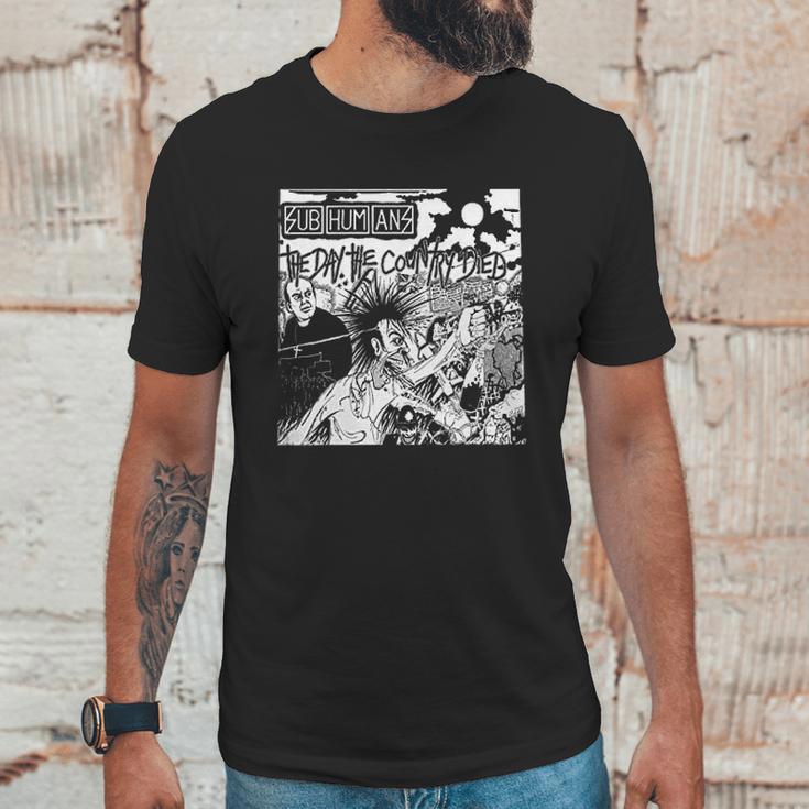 Subhumans The Day The Country Died Unisex T-Shirt Gifts for Him