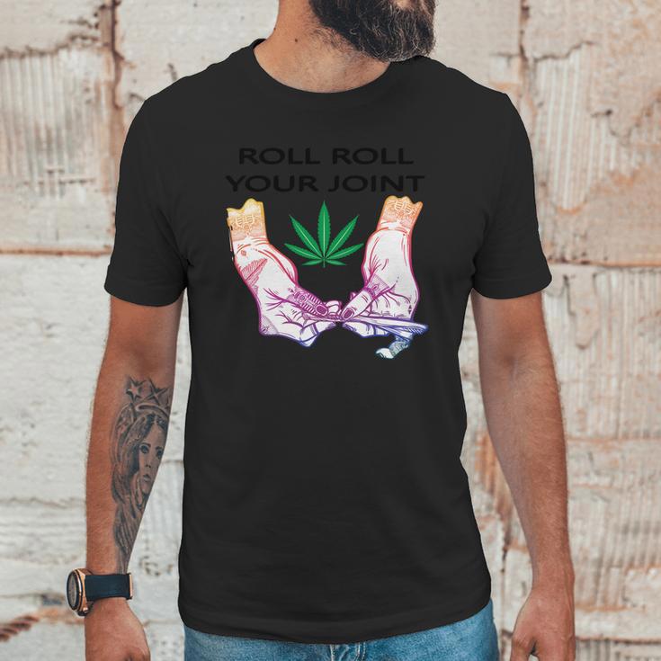 T-Shirt Roll Roll Your Joint Unisex T-Shirt Gifts for Him