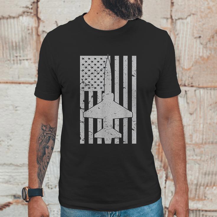 T38 Talon Patriotic Vintage Jet Trainer Pilot Unisex T-Shirt Gifts for Him