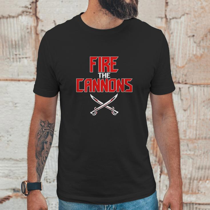 Tampa Bay Football Fire The Cannons Touchdown Unisex T-Shirt Gifts for Him