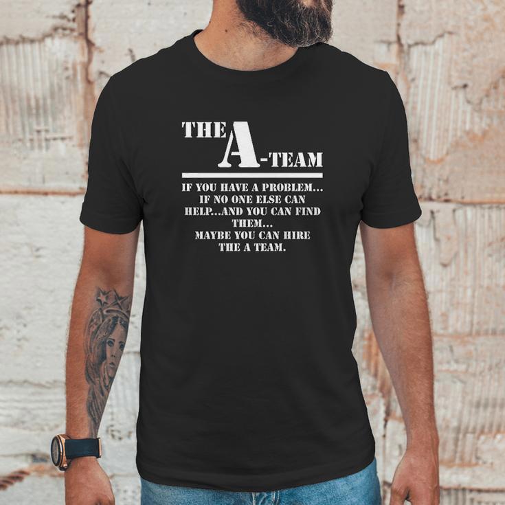 The A Team 80S Tv Show Soft Unisex T-Shirt Gifts for Him