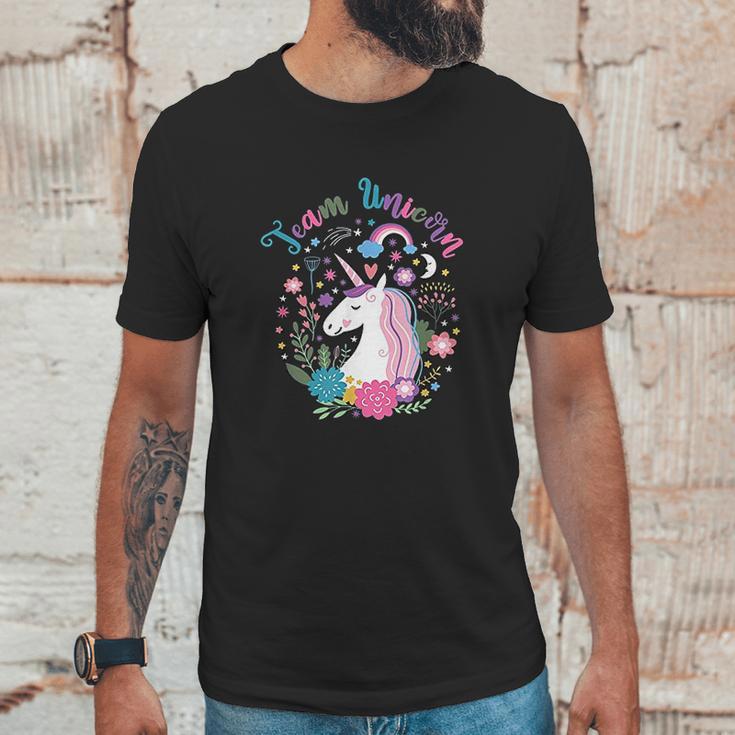 Team Unicorn Magical Unicorn Unisex T-Shirt Gifts for Him