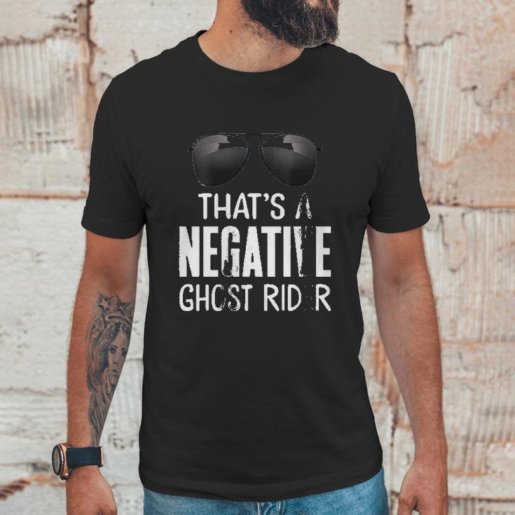 Thats A Negative Ghost Rider Unisex T-Shirt Gifts for Him