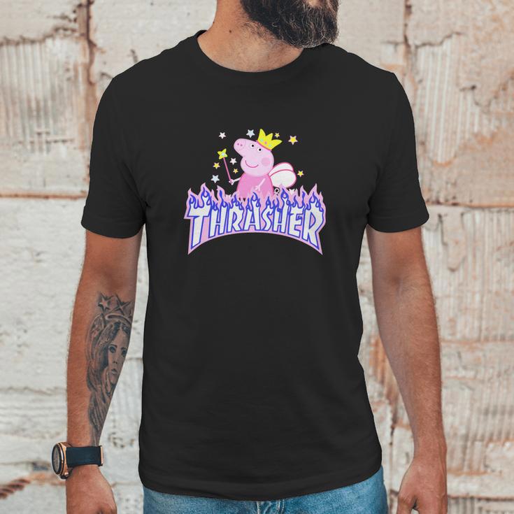 Thrasher Peppa Pig Thrasher Unisex T-Shirt Gifts for Him