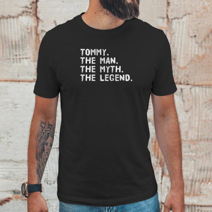 Tommy The Man The Myth The Legend Funny Gift Idea Unisex T-Shirt Gifts for Him