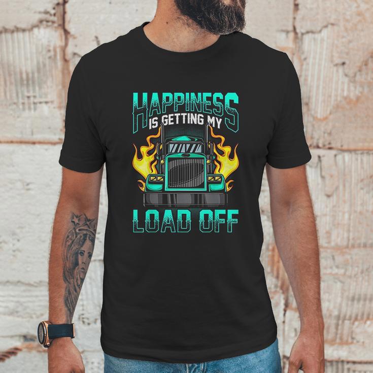 Trucker Sexual Innuendo Load Off Trucking Joke Unisex T-Shirt Gifts for Him