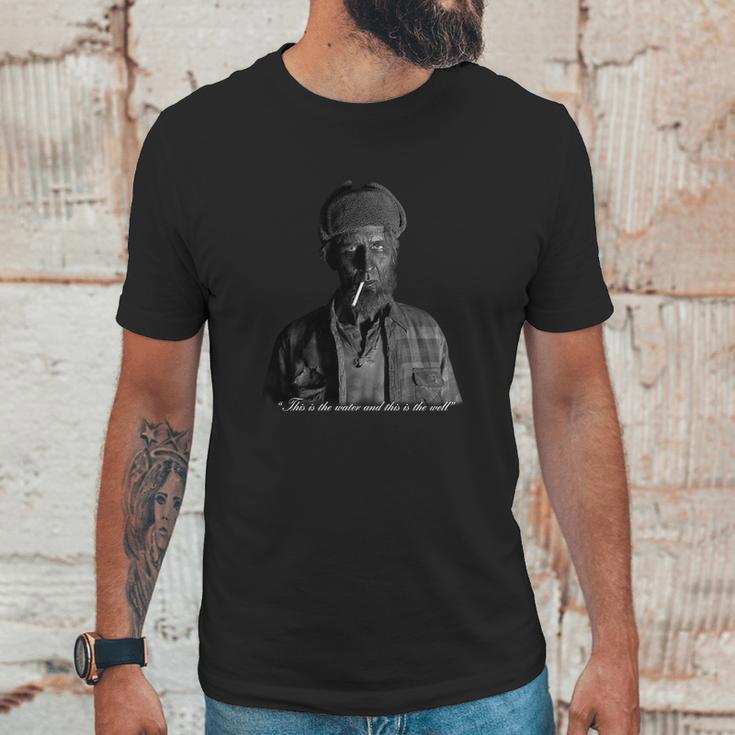 Twin Peaks Woodsman This Is The Water Unisex T-Shirt Gifts for Him